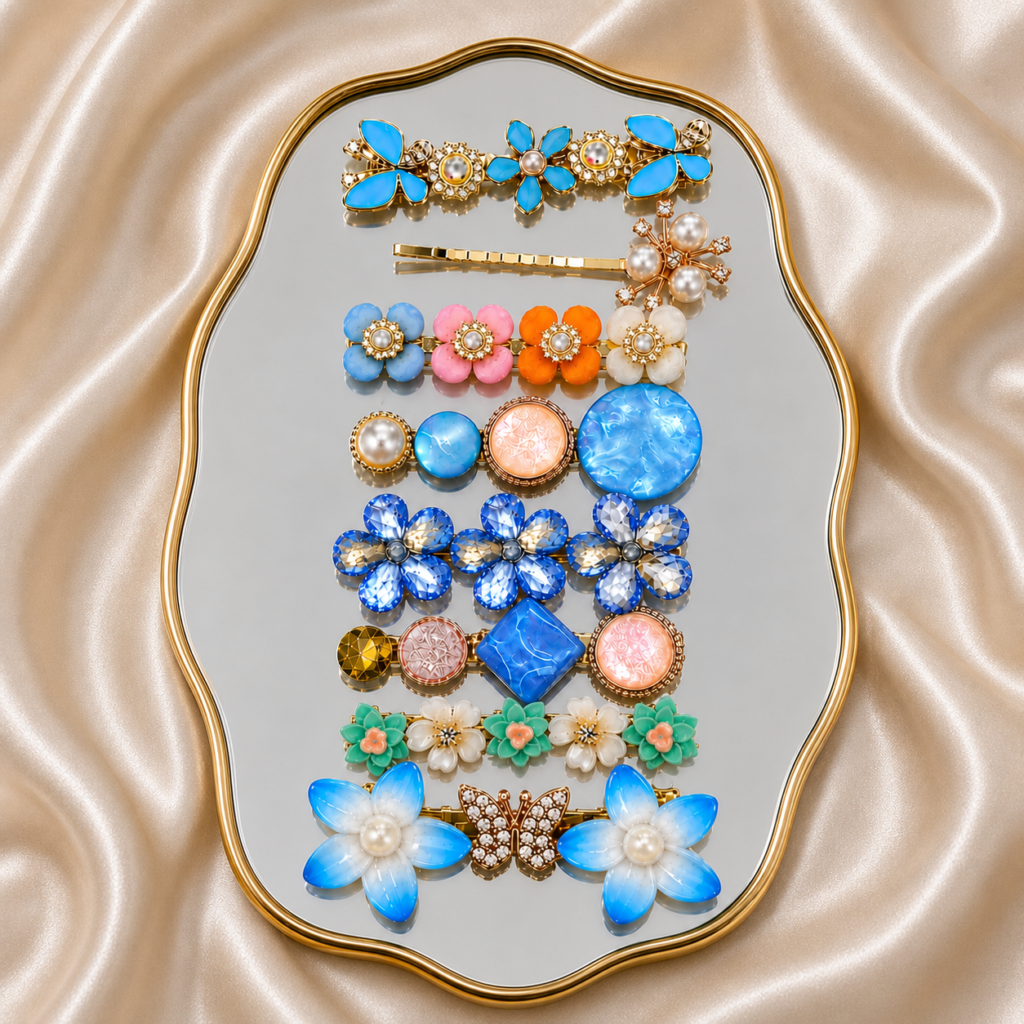 Blue & Multi-Color Theme Aligator Set